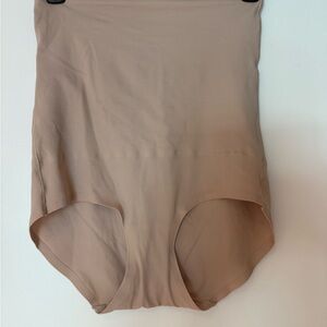 Skinnygirl High-Waist Shapewear Briefs - Beige